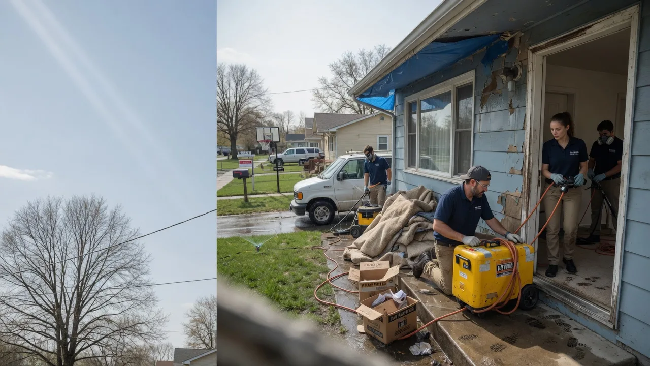 Basement Flood Cleanup in Clarks, LA near me